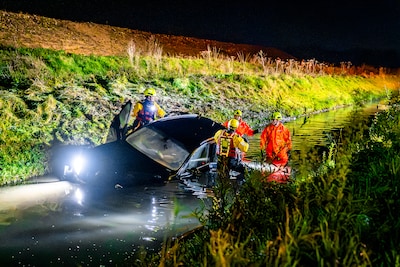 Automobilist verdwenen nadat voertuig in sloot beland in Winssen