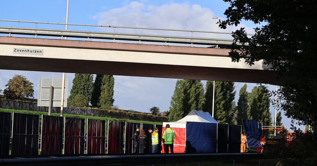 Persoon overleden bij incident op A1 bij Amersfoort