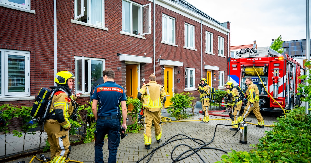 Keukenbrand in woning aan Hondsdraf in Bodegraven