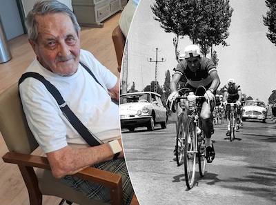 Piet (92) is de oudste Nederlander die ooit in de Tour de France schitterde: hij kijkt nu in dit kamertje in Valkenswaard