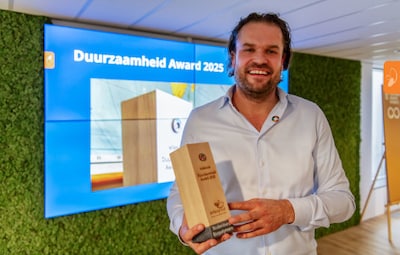 Rodenburg Biopolymers wint duurzaamheid award in Oosterhout