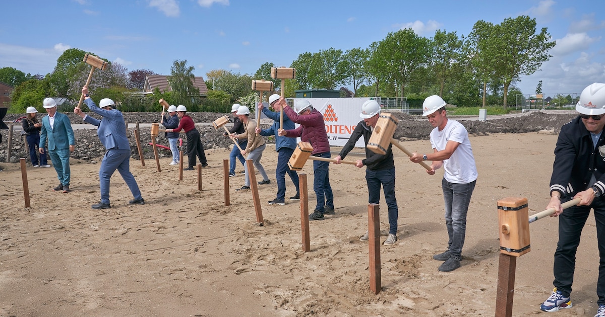 Nieuwbouwproject Spierland gestart met eerste paal