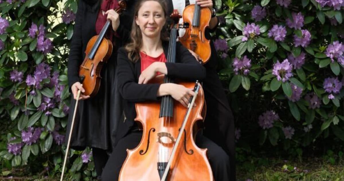 Strijktrio Alla Classica speelt in Leimuiden
