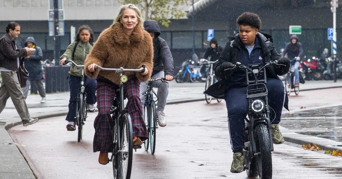 ‘Ik denk ook vaak dat ik nog de enige gekkie ben op de fiets die - met hart en ziel - zelf trapt’