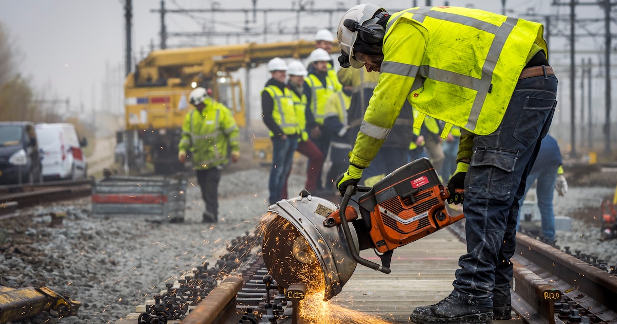 Treinverkeer tussen Hoorn en Enkhuizen stilgelegd voor spoorvernieuwing