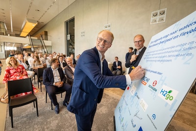 Waterstof kost vijf keer zoveel als aardgas, toch tekenen bedrijven in Genemuiden voor regionaal net