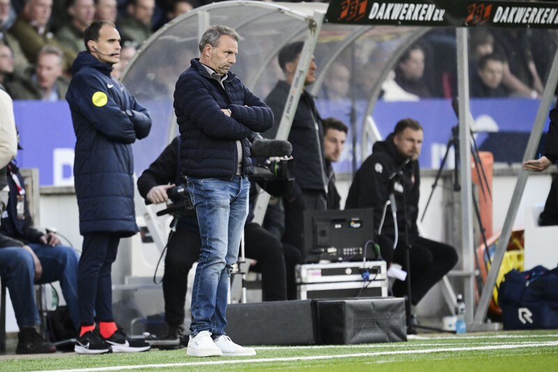 Sparta coach Maurice Steijn. 