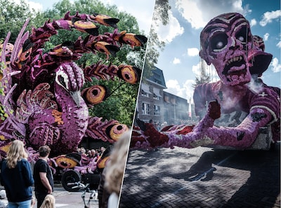 LIVEBLOG | Bloemencorso Lichtenvoorde • Miljoenen dahlia’s op praalwagens