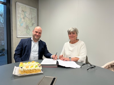 Zuidplas en Stedelink ondertekenen overeenkomst voor nieuwe woningen in Moerkapelle