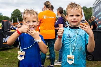 Zo zag de Yu Man Race (voor de kleintjes) eruit in Nijverdal