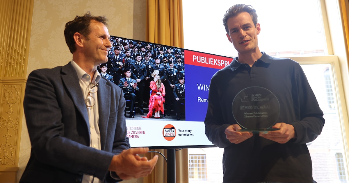 Remko de Waal wint publieksprijs Zilveren Camera in Hilversum