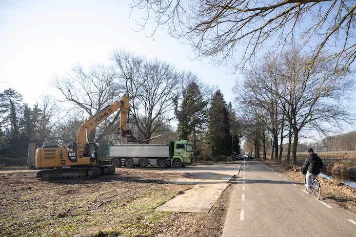 Beeld bij artikel: Soest legt aanleg noodweg voor bouwverkeer naar Griftland stil op verzoek van buurgemeente Baarn