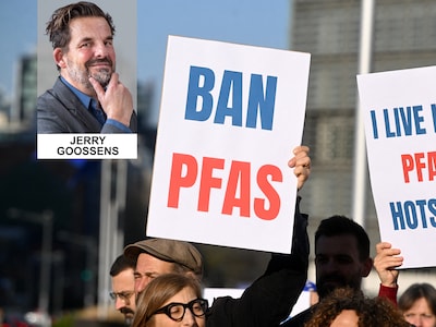 Dat PFAS via regenwater in de grond komt, vindt Jerry vooral slechts nieuws voor al die miniwinkeltj