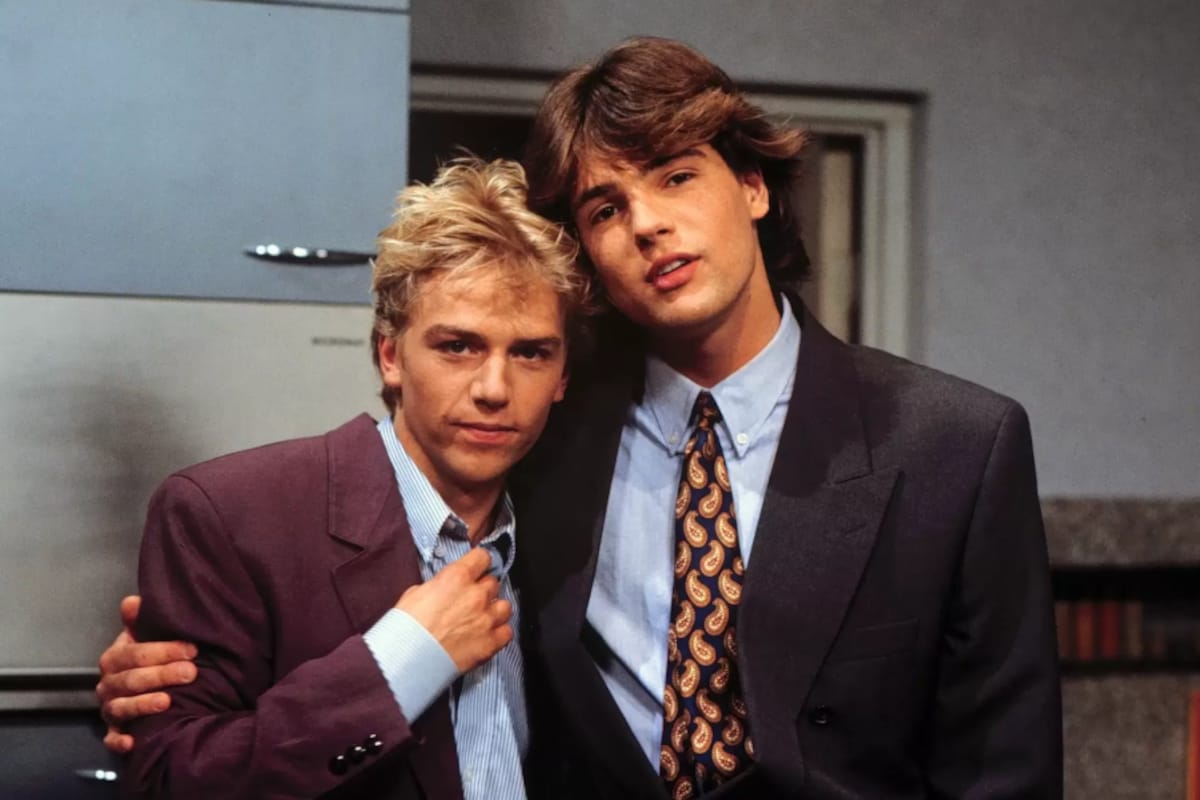 Arnie Alberts (rechts) en Peter Kelder