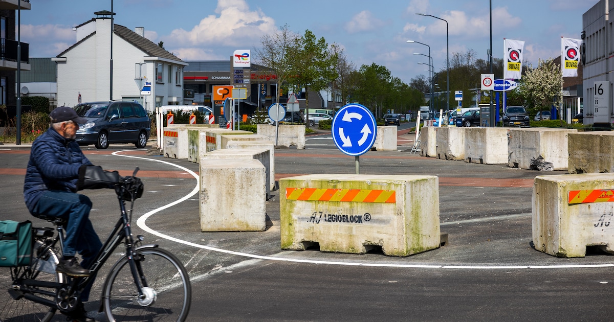 Vught grijpt in bij veelbesproken ‘Barbapapa-rotonde’