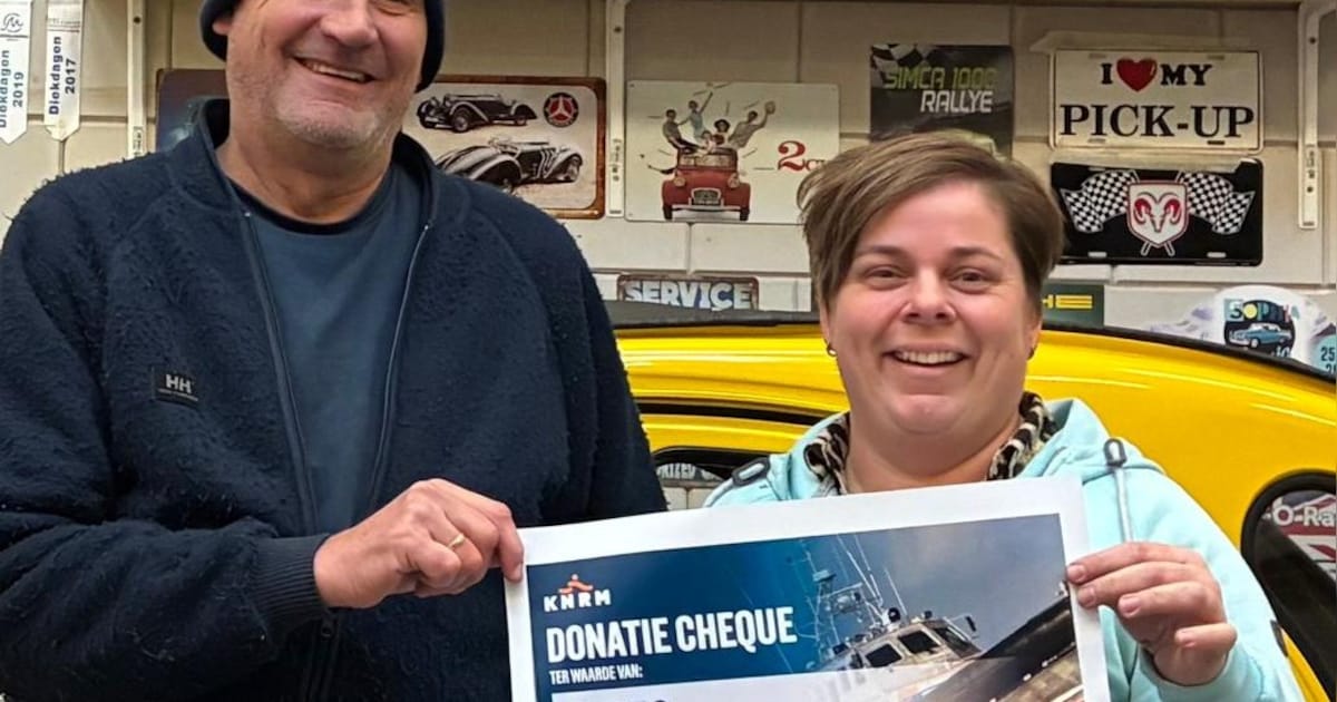 KNRM Stellendam ontvangt donatie van 250 euro