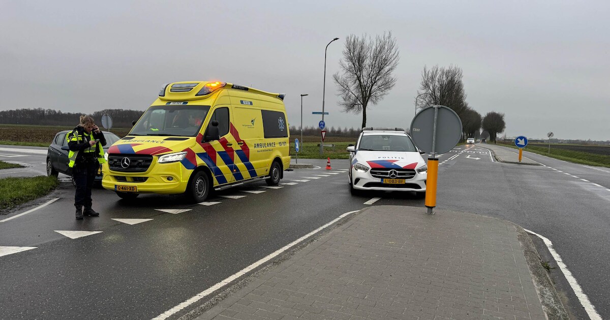 Ongeval met letsel op Veenakkers in Wervershoof