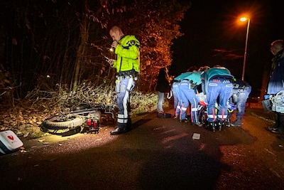 Man raakt gewond bij val van fatbike in Eindhoven: zou tegen gezinslid gebotst zijn