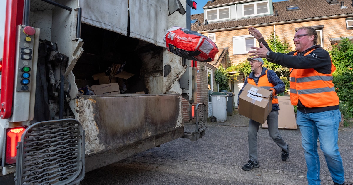 Oud papier in Helden en Panningen wordt eerder opgehaald