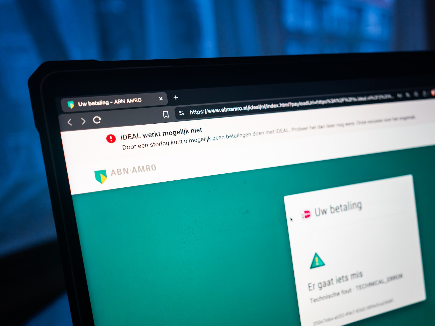 ABN Amro kampt met storing waardoor klanten transacties niet kunnen inzien