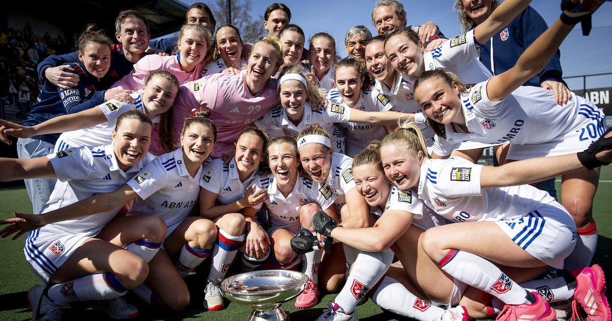 Hockeysters van SCHC zijn Europees kampioen na spannende finale tegen titelverdediger