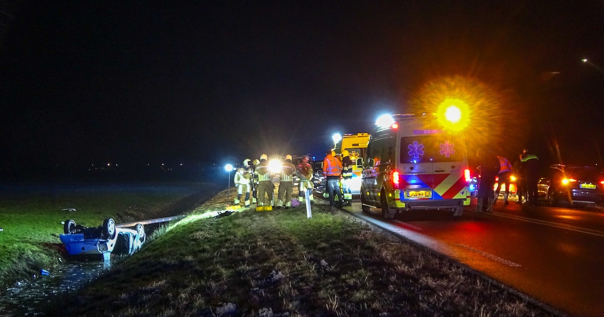 Erstig ongeluk op N361 in Rinsumageast