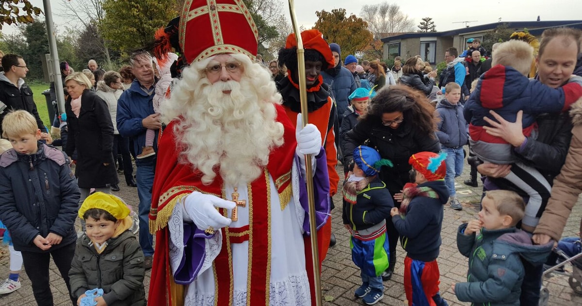 Hartelijk ontvangst voor Sinterklaas in Poeldijk