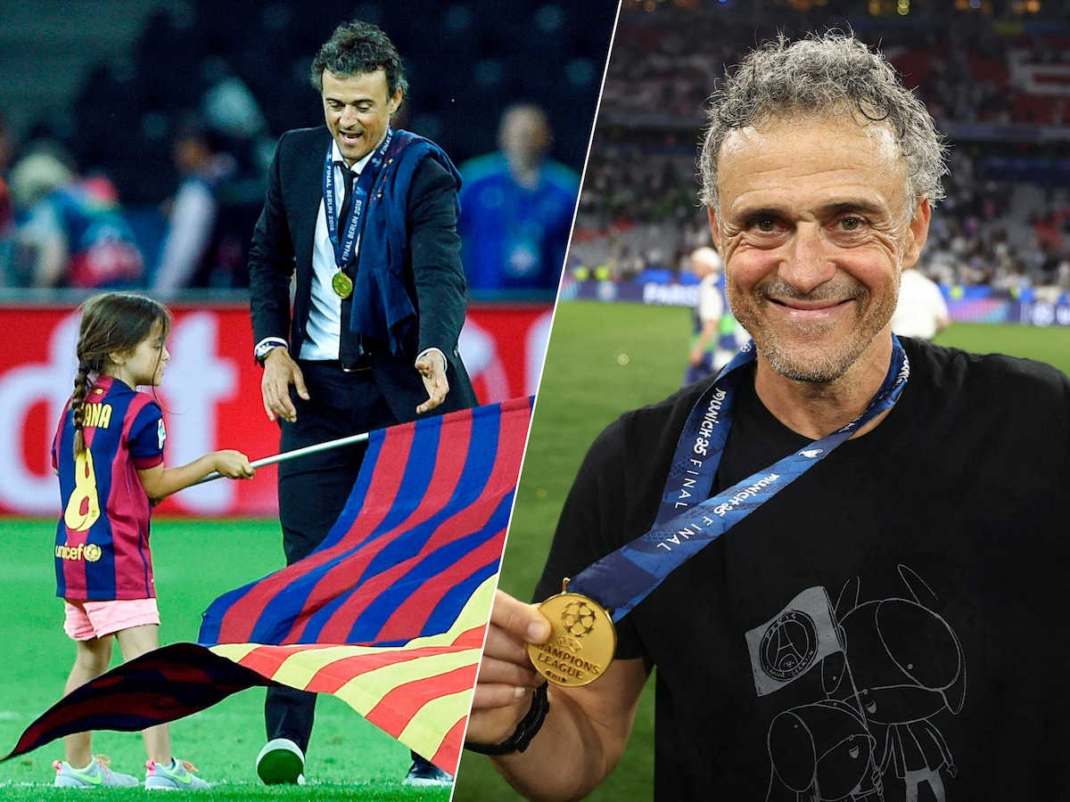 Tien jaar later viert Luis Enrique opnieuw feest, maar nu zonder dochter Xana: 'Ze is er spiritueel wel bij' | Champions League | AD.nl