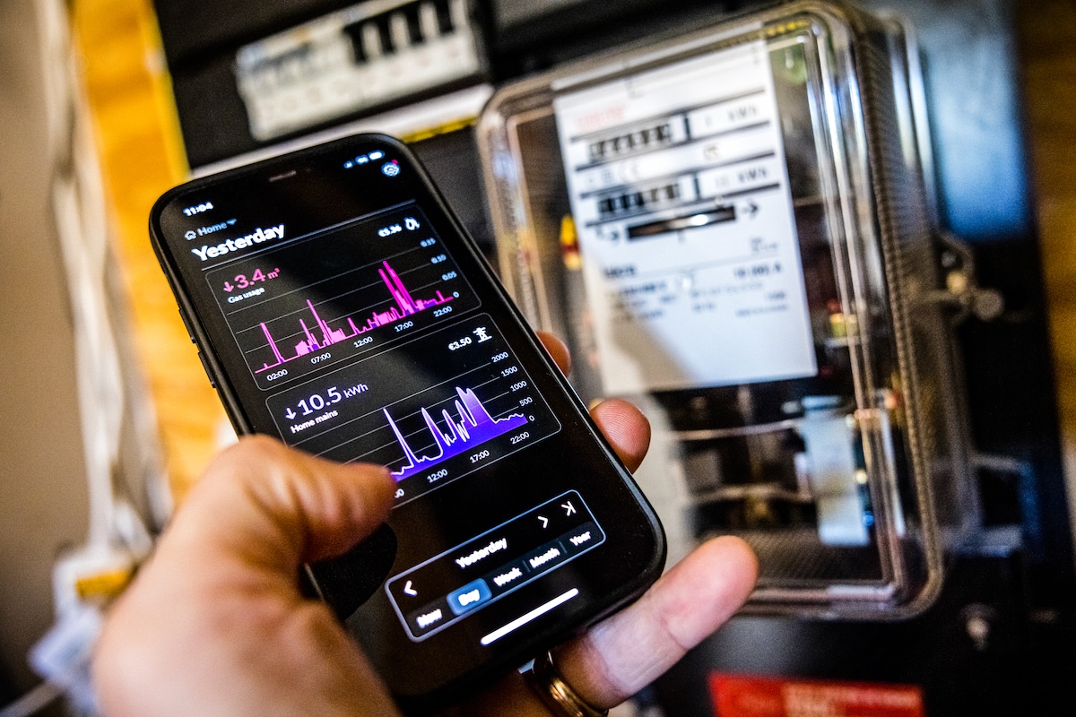 Het elektriciteitsverbruik was door de hoge prijzen een aanslag op de portemonnee. 