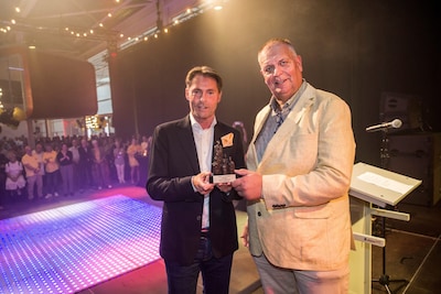 Waarderingsgeschenk voor ondernemer Simon van der Mark