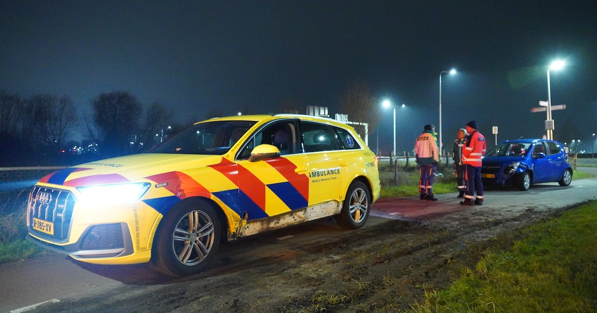 Traumateam betrokken bij ongeval op de N209 bij Rotterdam
