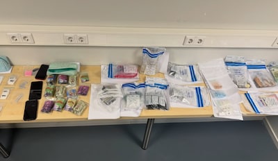 Man opgepakt met grote hoeveelheid drugs en 37.000 euro cash bij controle in Eindhoven