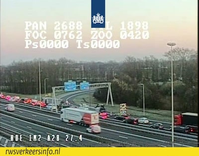 Slecht wegdek zorgt opnieuw voor overlast op A28 tussen Harderwijk en Hoevelaken