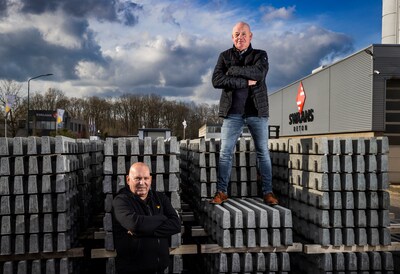 Honkvaste collega’s maken samen eeuw vol bij Swaans Beton