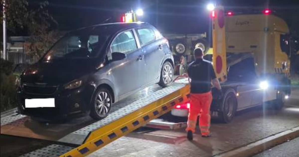 Bestuurder maakt het de politie wel heel makkelijk: binnen een half uur twee keer de fout in