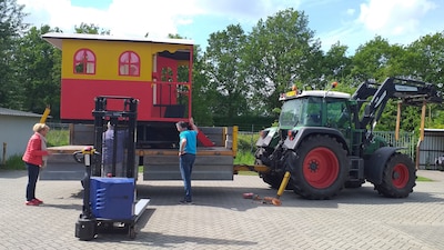 Pipowagen als nieuwe speelplek: ‘Ik heb wel 15 reacties gehad, maar ik heb meteen de eerste beller b