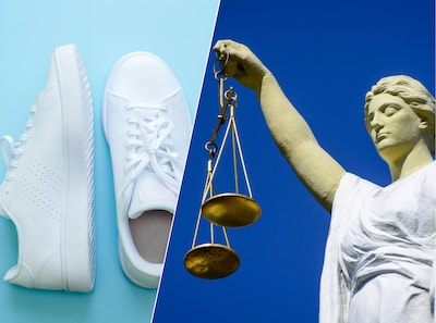 Tegen het hoofd trappen is geen poging tot doodslag, want verdachte droeg sneakers