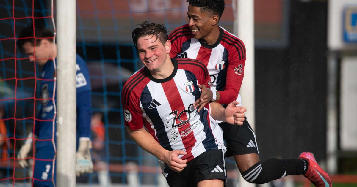 Bram Wennekers scoort na 13 maanden weer: ‘Bij vier goals betrokken en dat tegen de koploper is waan