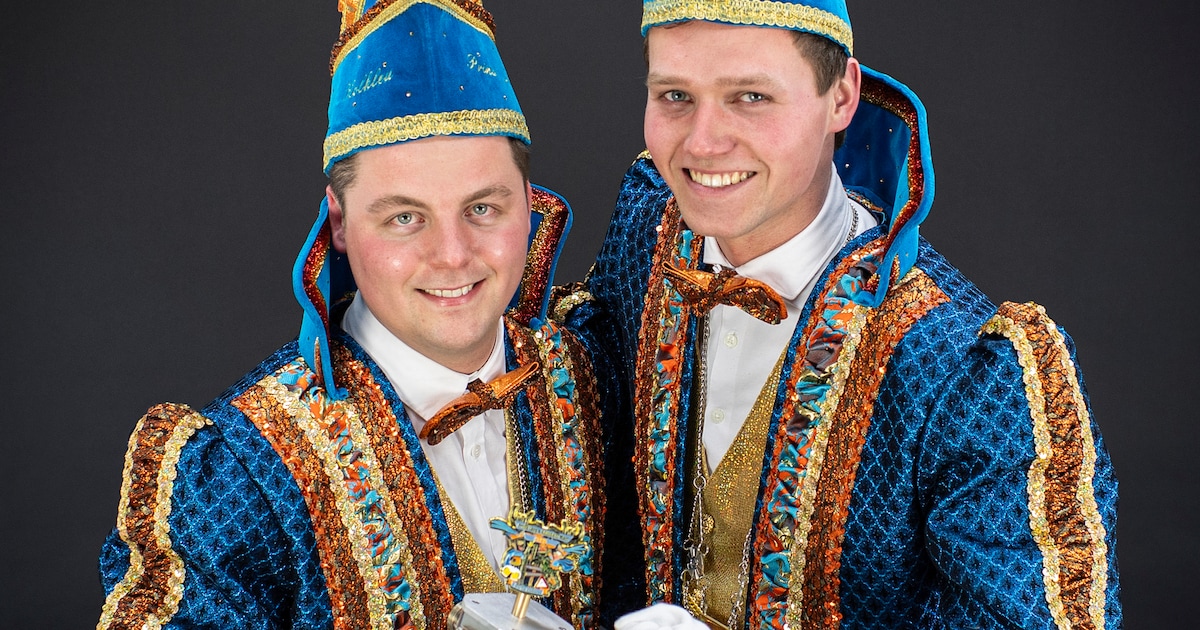 Dit zijn de nieuwe hoogheden bij de Kolkleu in Hertme: Prins Lars en adjudant Mart