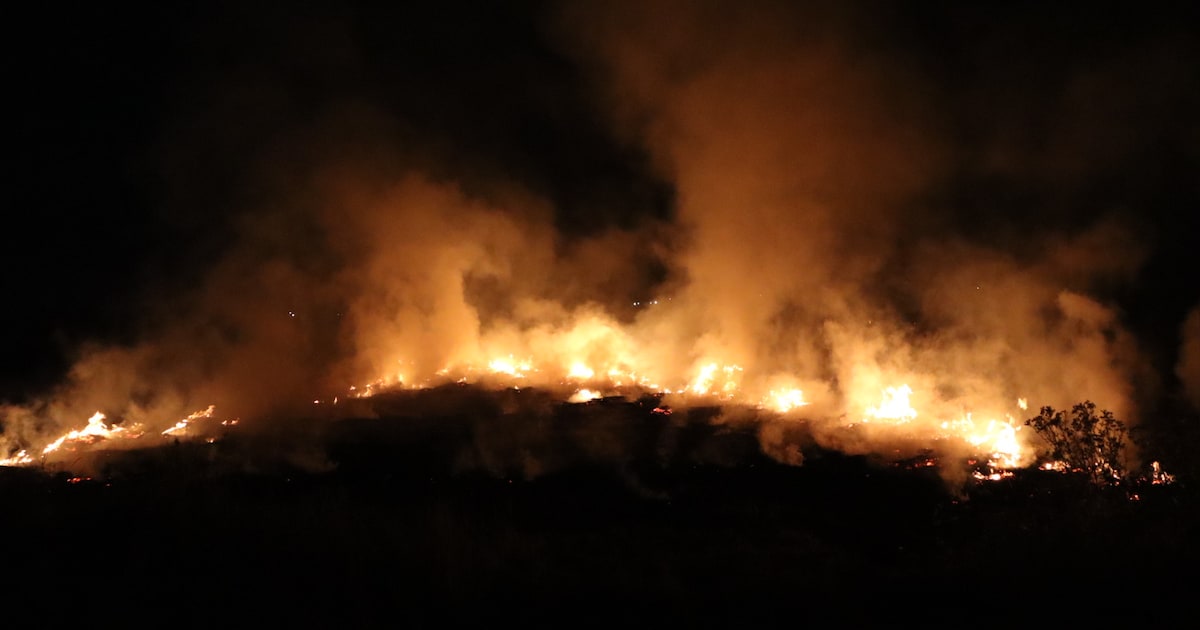 Opnieuw brand aan de Kruisvaart in Sprang-Capelle, oorzaak is nog onbekend