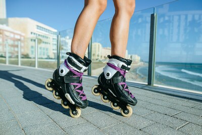 Gratis rolschaatsen lenen voor skate-evenement Rollebollen in Weizigtpark