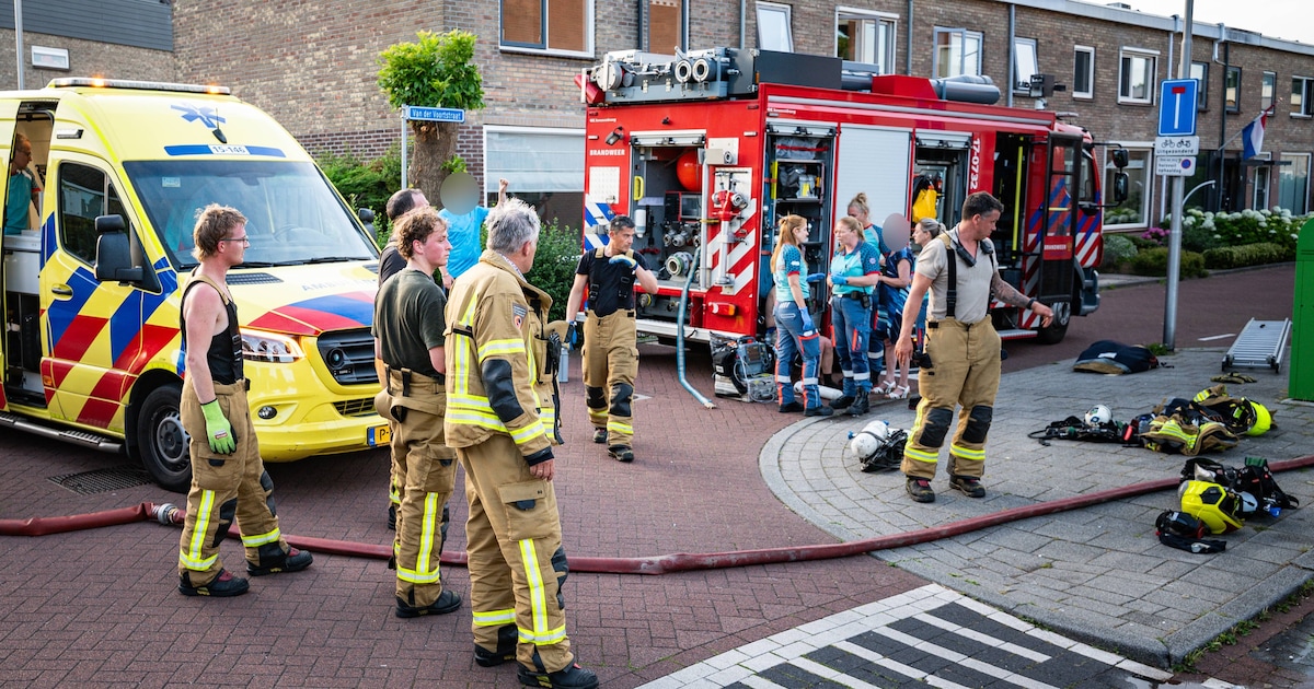 Persoon raakt gewond bij brand in woning in Berkel en Rodenrijs