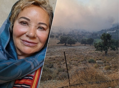 Erica moest haar huis op Kreta achterlaten, terwijl bosbrand steeds dichterbij kroop: ‘We zijn hard geraakt’