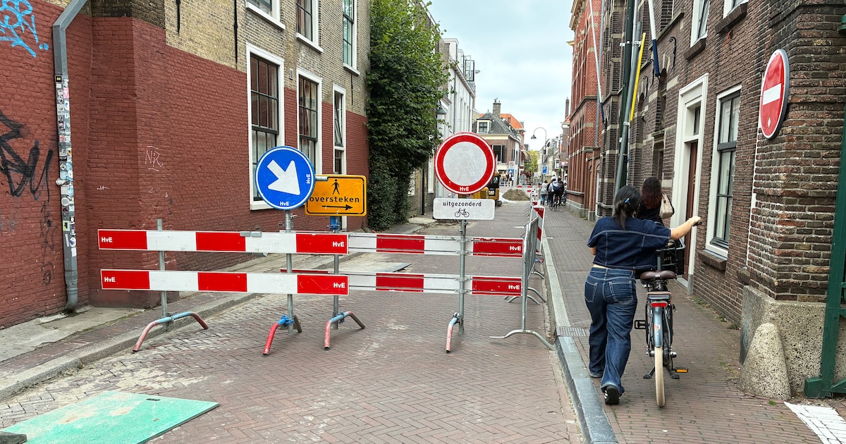 Blokje om: de Breestraat in Delft is een paar weken dicht