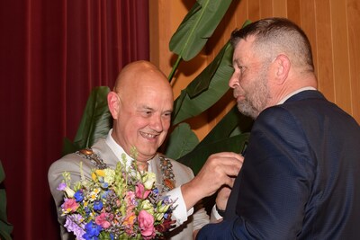 Predicaat Bewijs van Verdienste voor Jos Kuipers