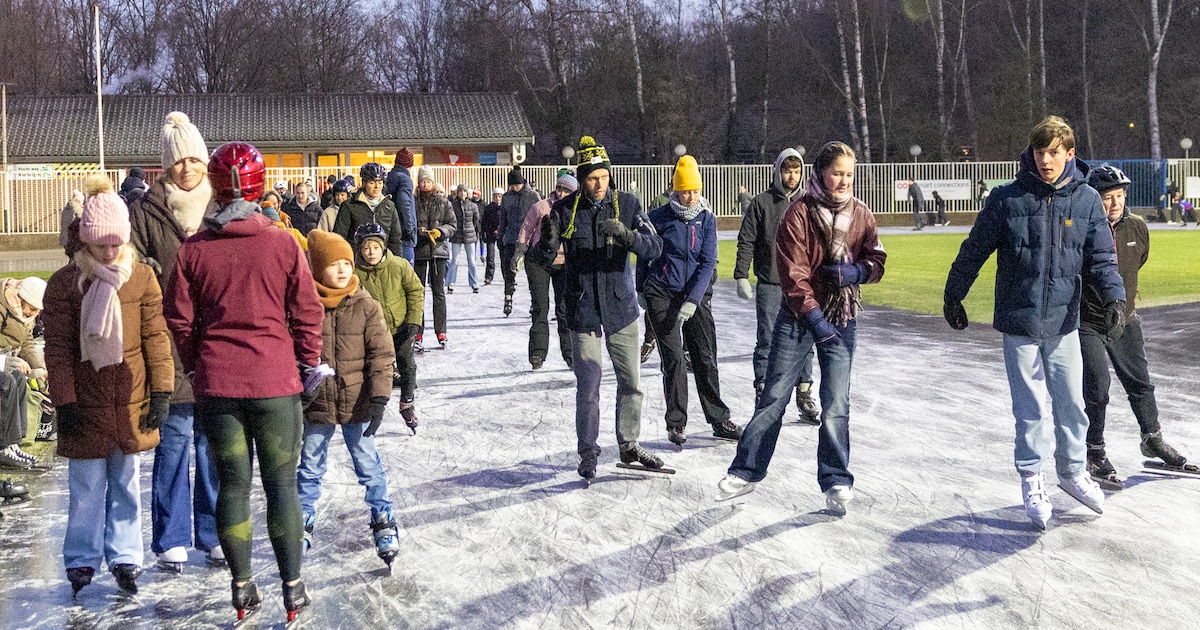 In Amersfoort en Doorn kan er zondag geschaatst worden, code geel vanwege ‘verraderlijke gladheid’