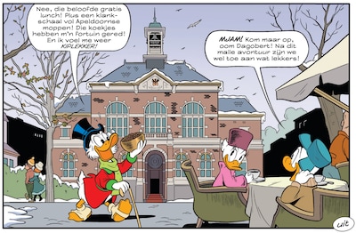 Donald Duck komt naar Apeldoorn: ‘Spannend, de uitkijktoren van Berg en Bos’