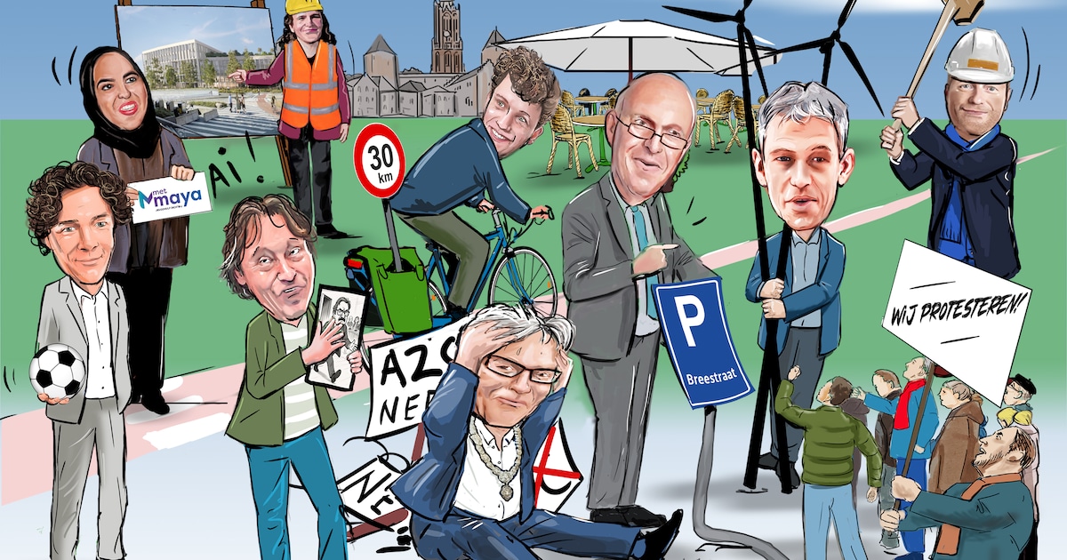Van gestuntel over azc’s tot invoering betaald parkeren: zo presteerde het stadsbestuur van Amersfoo