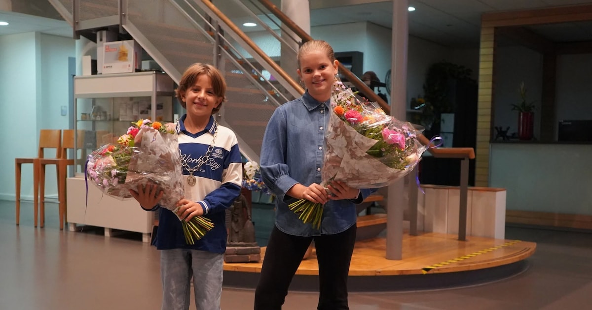 Edoardo Verwey is nieuwe kinderburgemeester van Bunnik