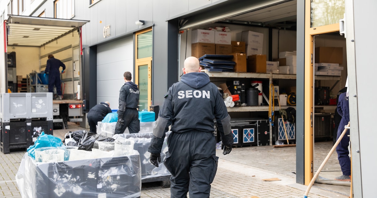 Overgeven, hartkloppingen, vervellen - stof in drugslab was zó chemisch dat verdachten werkten met g